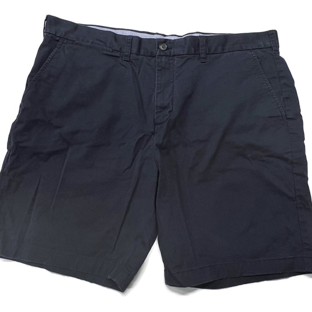 Tommy Hilfiger Mens Shorts Size 40‎ Blue Flat Front Chino Preppy Golf